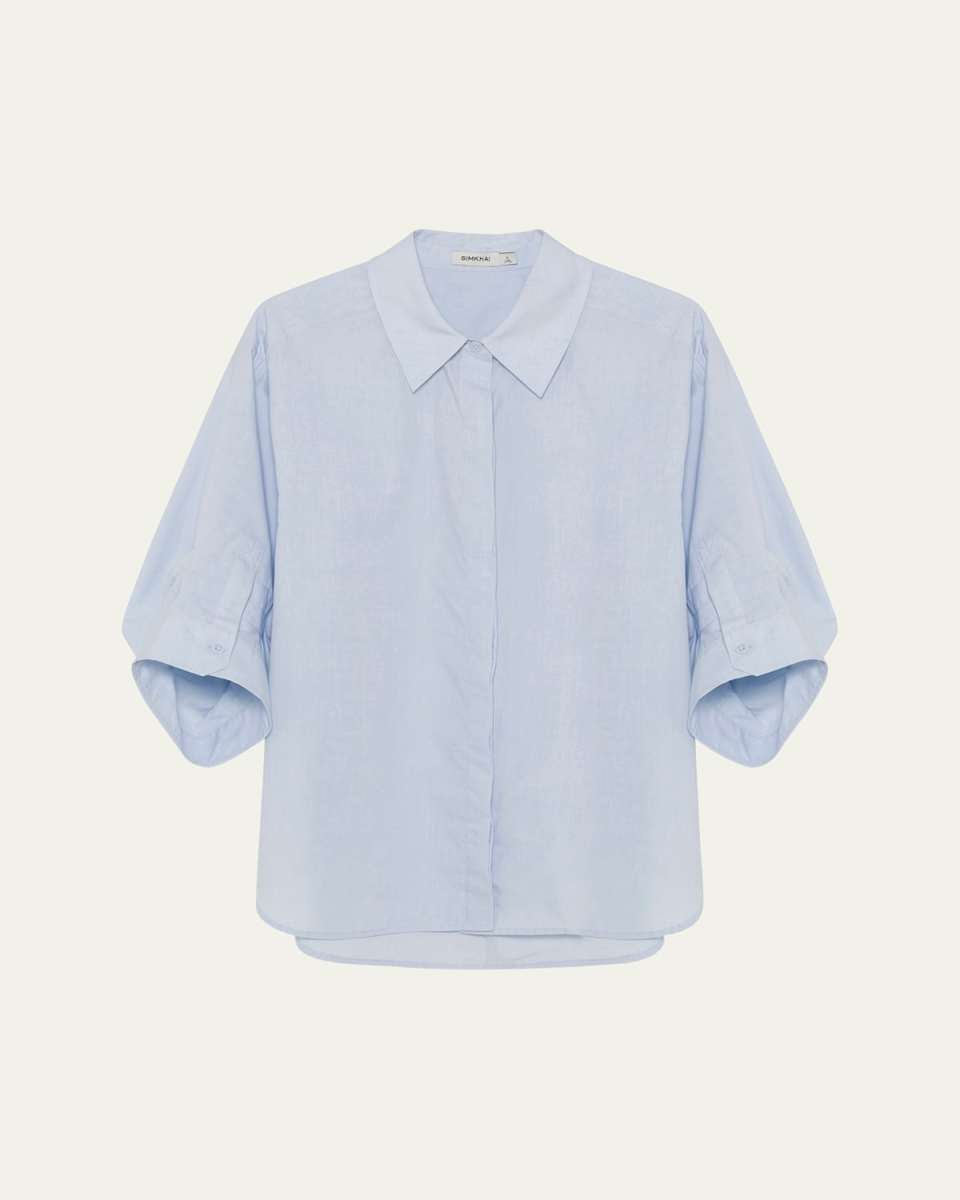 Gemma Three-Quarter Sleeve Shirt